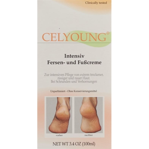 Celyoung Fersen- und Fusscreme 100ml buy online