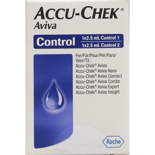 Accu-Chek Aviva Control Solution 2 x 2.5 ml