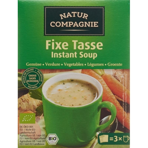 Natur Compagnie Instant Suppe Gemüse Bio 3x 20g buy online