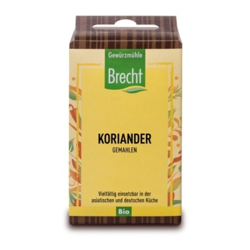 Brecht Koriander Gemahlen Bio Ref Beutel 25g buy online