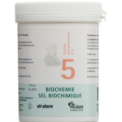 Pflueger Schüssler Nr. 5 Kal Phos Tabletten D 6 250g buy online