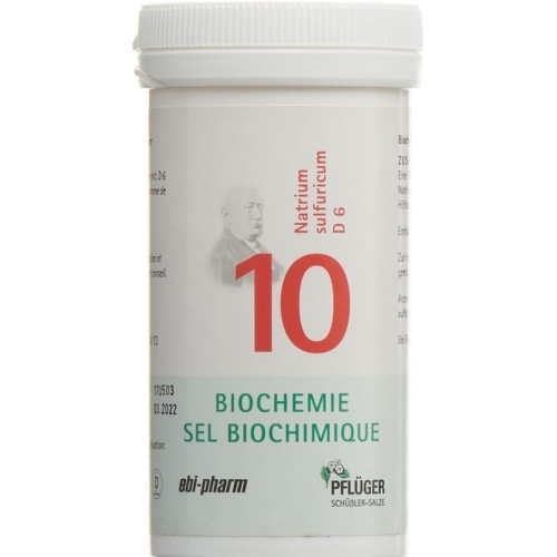 Pflueger Schüssler Nr. 10 Natr Sulf Tabletten D 6 100g buy online