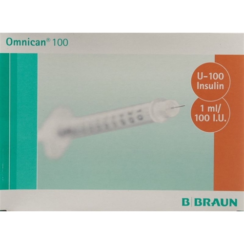 Omnican Insulin 100 1ml 0.3x12mm G30 Single 100 X buy online