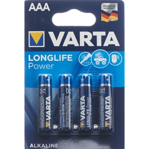 Varta Batterien High Energy Aaa 4 Stück buy online