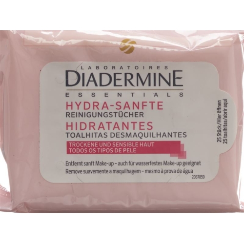 Diadermine Reinigungstücher Hydra Sanft 25 Stück buy online