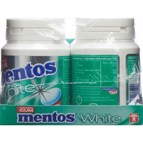 Mentos Gum White Spearmint 6x 75g buy online