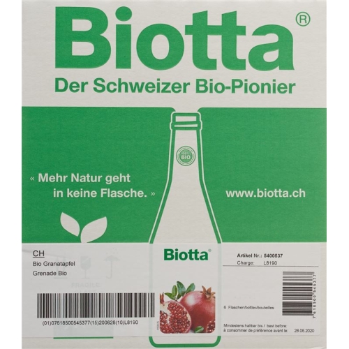 Biotta Bio Granatapfel 5dl buy online