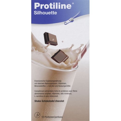 Protiline Silhouette Pulver Schokolade 10x 25g buy online