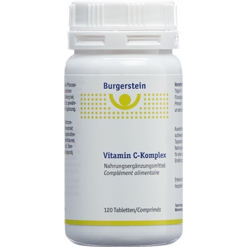 Burgerstein Vitamin C Komplex tablets 120 pieces buy online