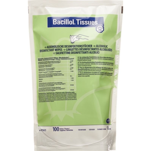 Bacillol Tissues Flächendesinfektion Ref 100 Stück buy online