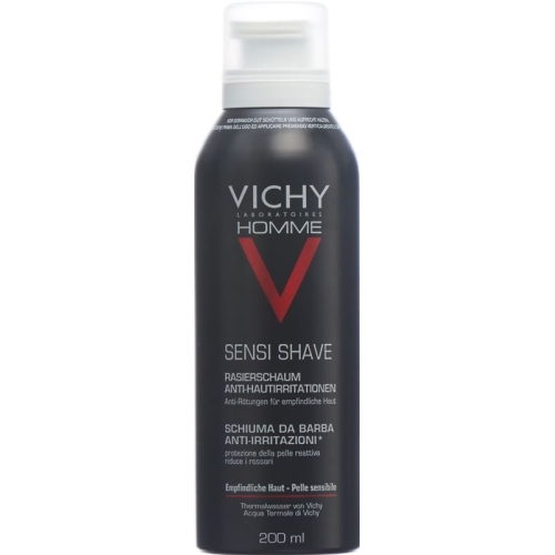 Vichy Homme Shaving Foam Anti Skin Irritation 200ml buy online