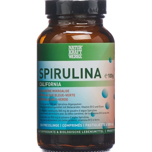 Spirulina California Tabletten 500mg 200 Stück buy online