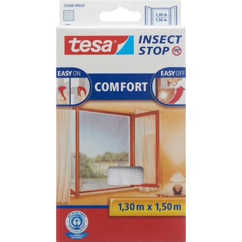 Tesa Insect Stop Comfort Fliegengitter für Fenster 1.3x1.5m Weiss buy online