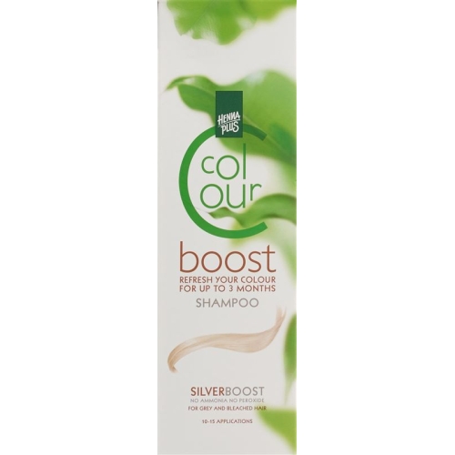 Henna Plus Colour Boost Shampoo Silver 200ml buy online