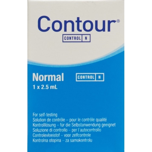 Contour control solution normal 2.5 ml