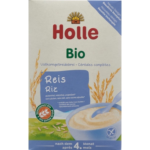 Holle Babybrei Reisflocken Bio 4m 250g buy online