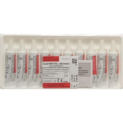 Gleitmittel Bichsel Steril 10 Tube 2.5g buy online