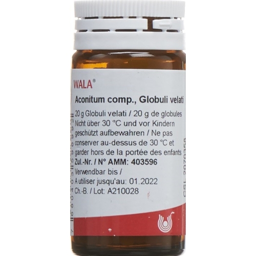 Wala Aconitum Comp Globuli Flasche 20g buy online