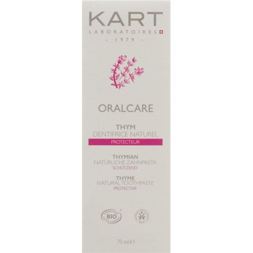 Kart Zahnpaste Lehm Oralcare Thymian 75ml buy online