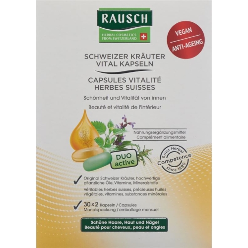 Rausch Kräuter Vital 60 Kapseln buy online