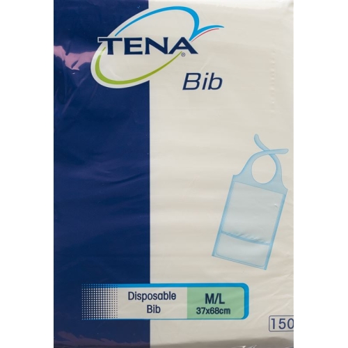 Tena Bib Schutzserviette 37x68cm M/L 150 Stück buy online