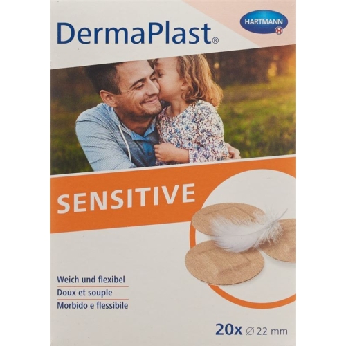 Dermaplast Sensitive Spots 22mm 20 Pieces buy online