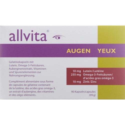 Allvita Augen Kapseln 90 Stück buy online