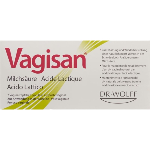 Vagisan Milchsäurezäpfchen Blister 7 Stück buy online