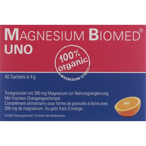 Magnesium Biomed Uno 40 granulate bag buy online