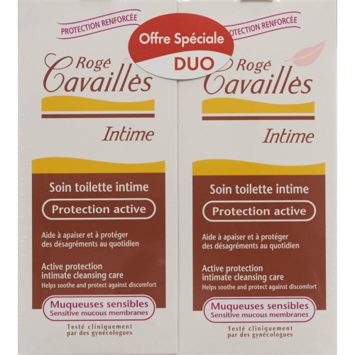 Rogé Cavaillès Gel Intime Prot Acti Duo 2x 200ml buy online