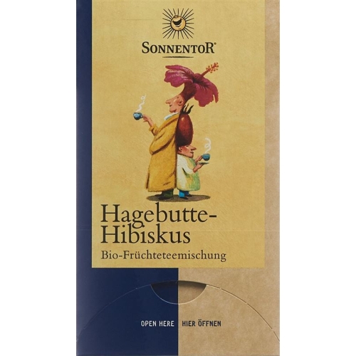 Sonnentor Hagebutte Hibiskus Tee 18 Beutel 3g buy online