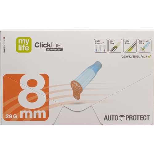 Mylife Clickfine Auto Protect Pen Nadel 29g x 8mm 100 Stück buy online