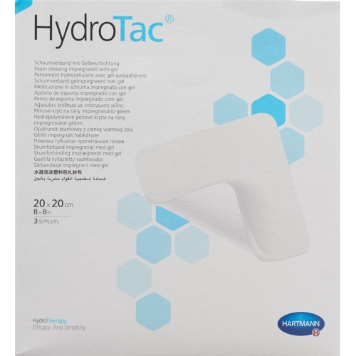 Hydrotac Wundverband 20x20cm Steril 3 Stück buy online