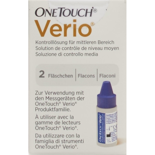 One Touch Verio control solution 2 x 3.75 ml