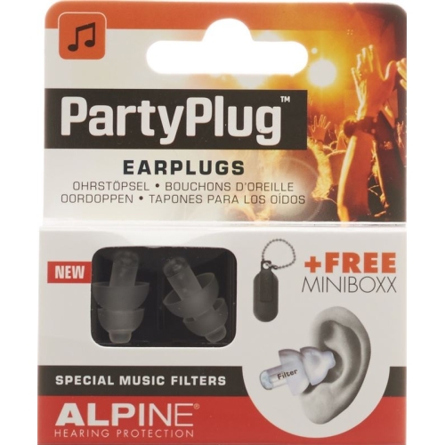 Alpine party plug earplugs 1 pair buy online