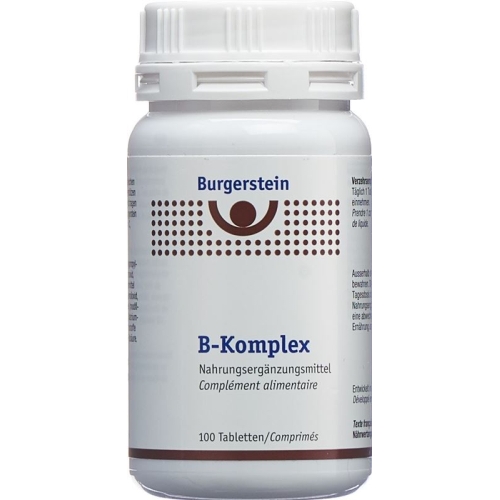 Burgerstein B-Komplex tablets 100 pieces buy online