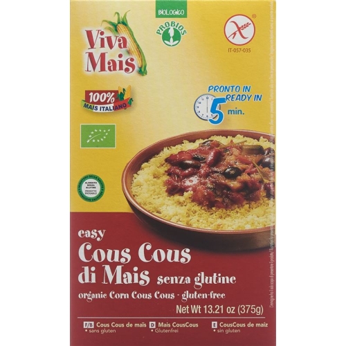 Probios Couscous Mais Glutenfrei Bio 375g buy online