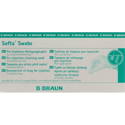 Softa Swabs Alkoholtupfer 100 Stück buy online