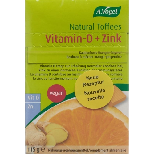 Natural Energy Toffees Ingwer-Orange 115g buy online