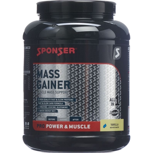 Sponser Mass Gainer All In 1 Vanille Dose 1.2kg buy online