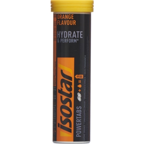 Isostar Power Tabs Brausetabletten Orange 10 Stück buy online