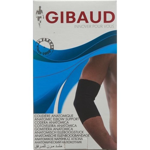 Gibaud Ellenbogenbandage Anatom S 22-25cm Schwarz buy online