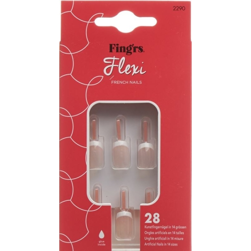 Fingers Flexi Nails Natural French buy online