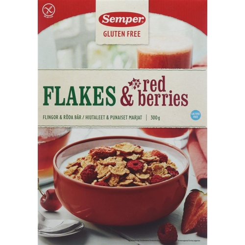 Semper Extra Flakes Rote Früchte Glutenfrei 300g buy online