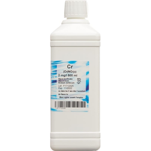 Oligopharm Chrom Lösung 2mg/l 500ml buy online