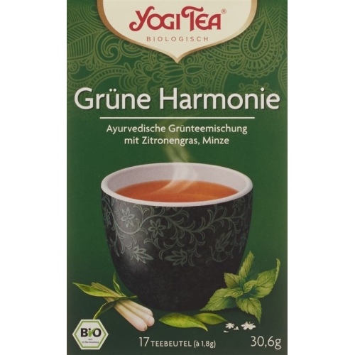 Yogi Green Tea Grüne Harmonie Beutel 17 Stück buy online