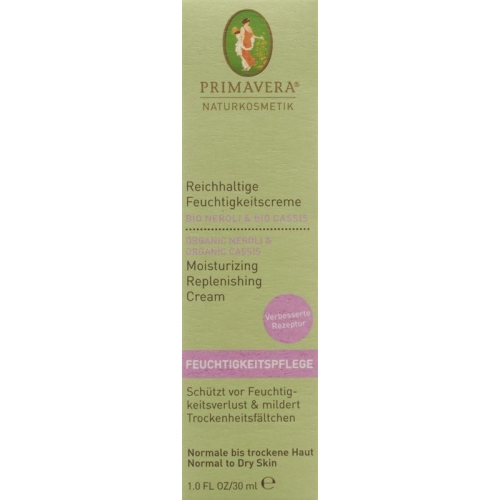 Primavera Neroli Cassis Feuchtigkeitscreme 30ml buy online