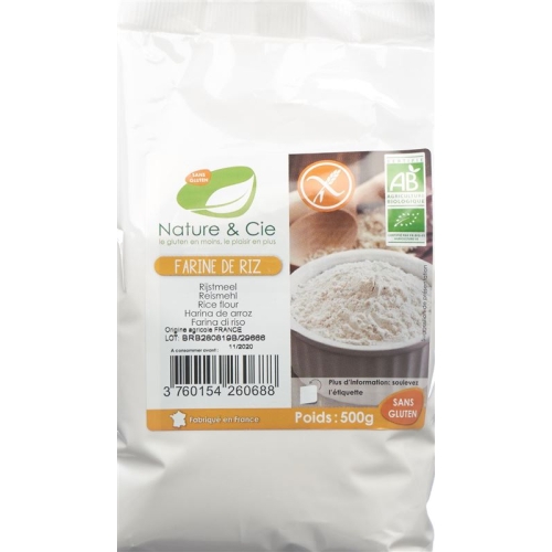 Nature&cie Reismehl Glutenfrei 500g buy online