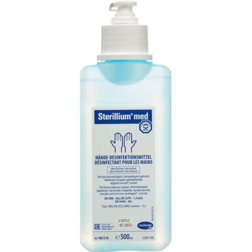 Sterillium Med Hände-Desinfektionsmittel mit Pumpe 500ml buy online