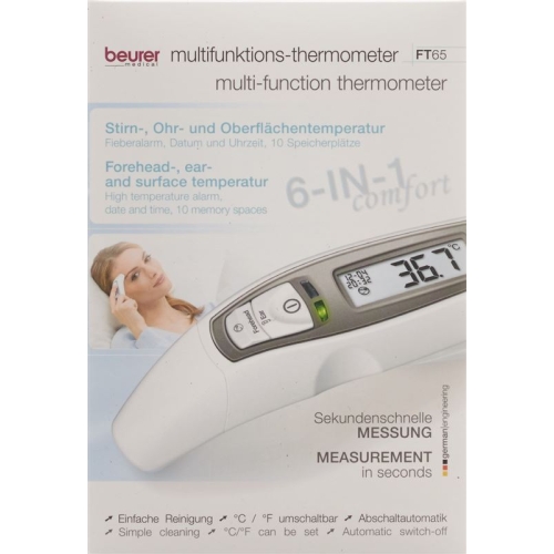 Beurer multifunction thermometer 6in1 Ft 65 buy online